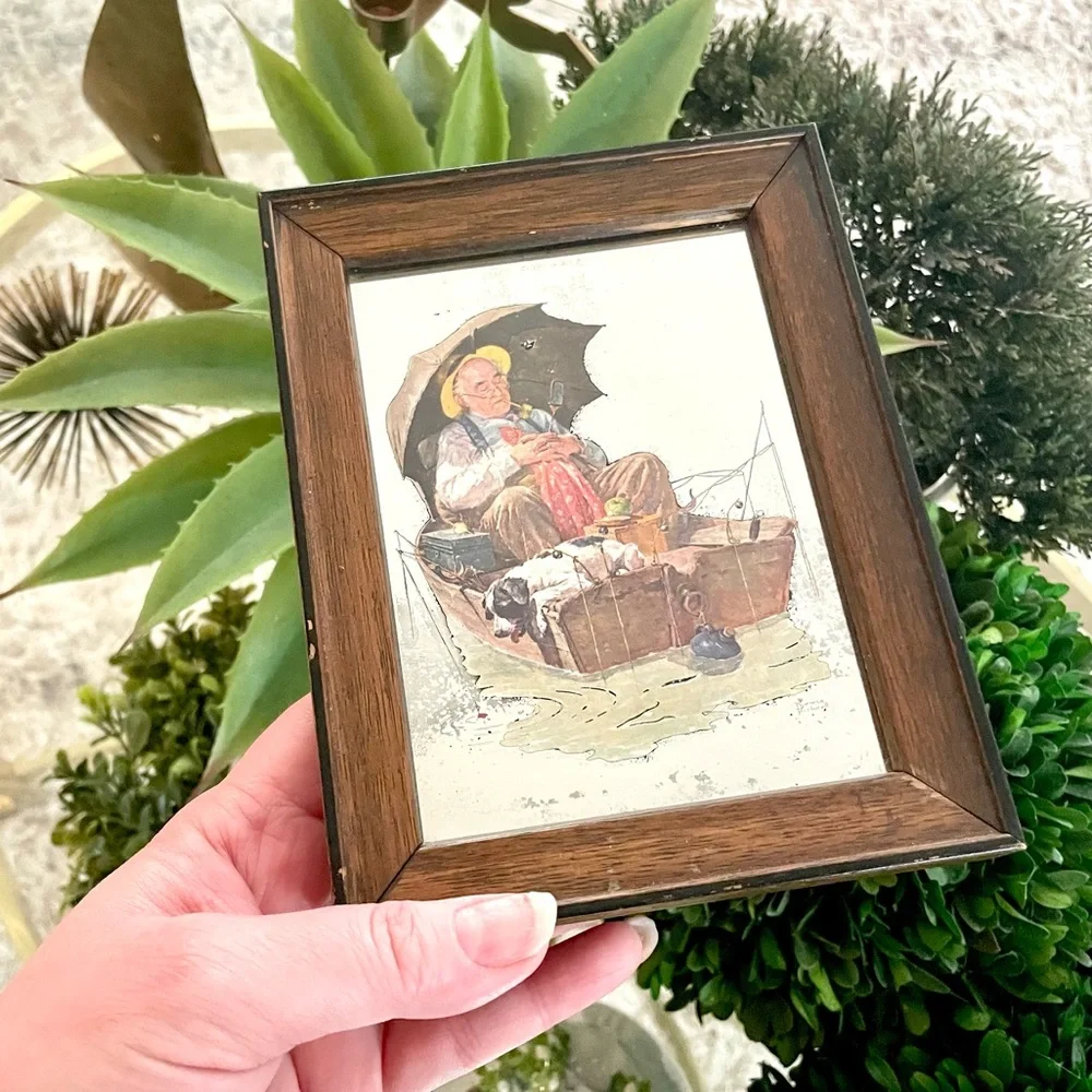 Norman Rockwell Glassiques Mirror Picture